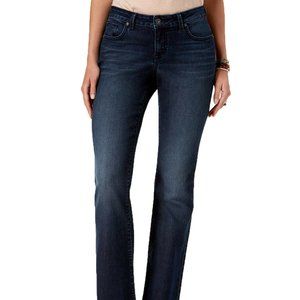 !~ Dark Denim Curvy Fit Bradford Boot Cut Jeans ~!